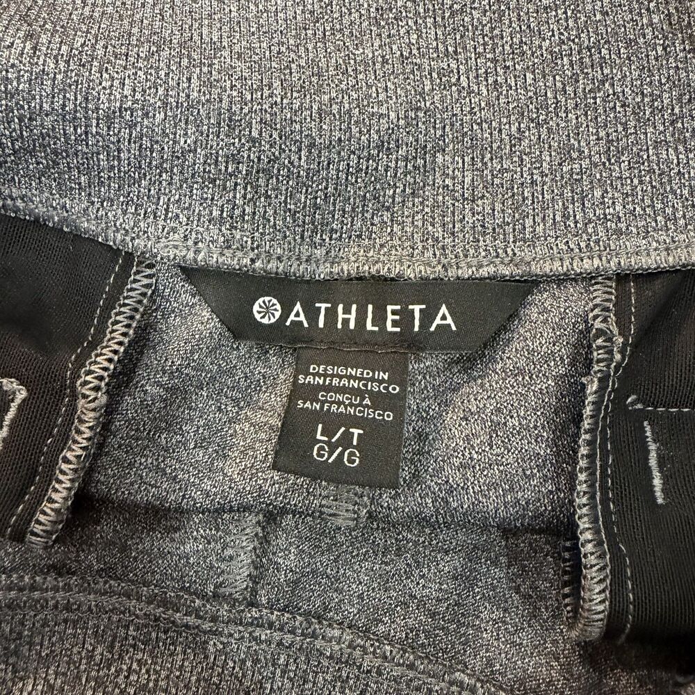 Athleta Gray Venice High Rise Jogger Pants Size Large Activewear - Picture 6 of 6